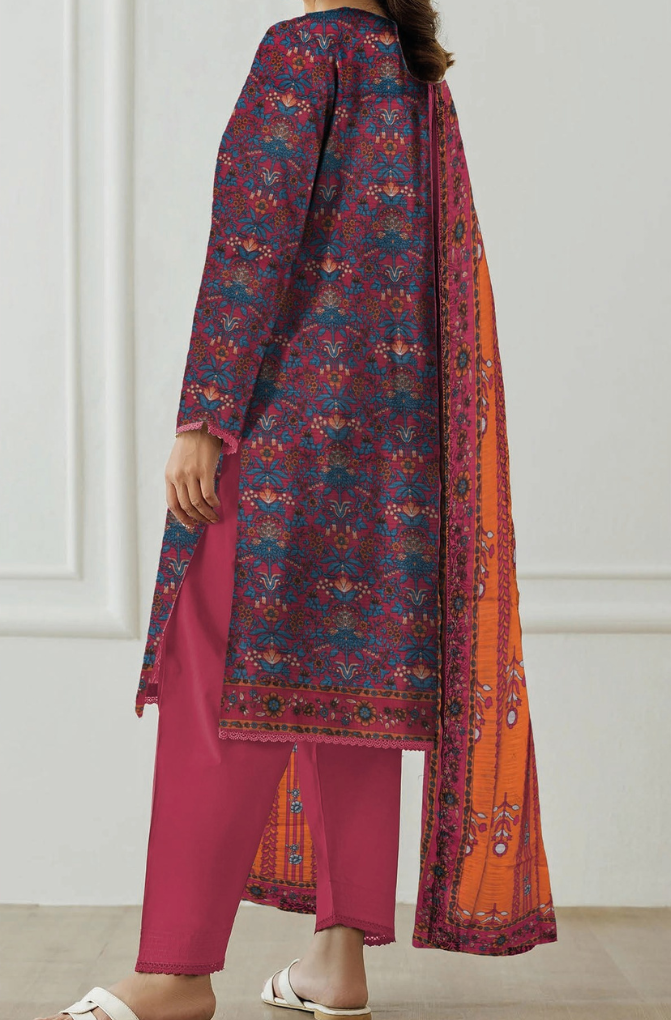 3-PC Orient Printed Summer Collection