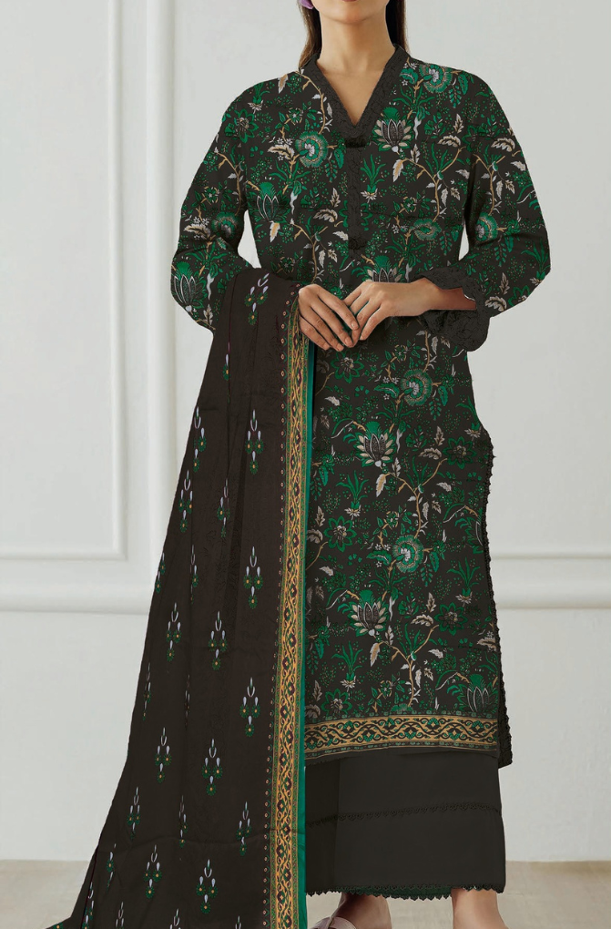 3-PC Orient Printed Summer Collection