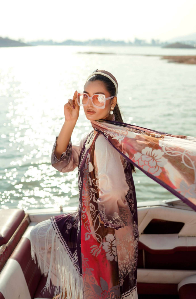 3-PC Tehwar By Paltar Printed Lawn