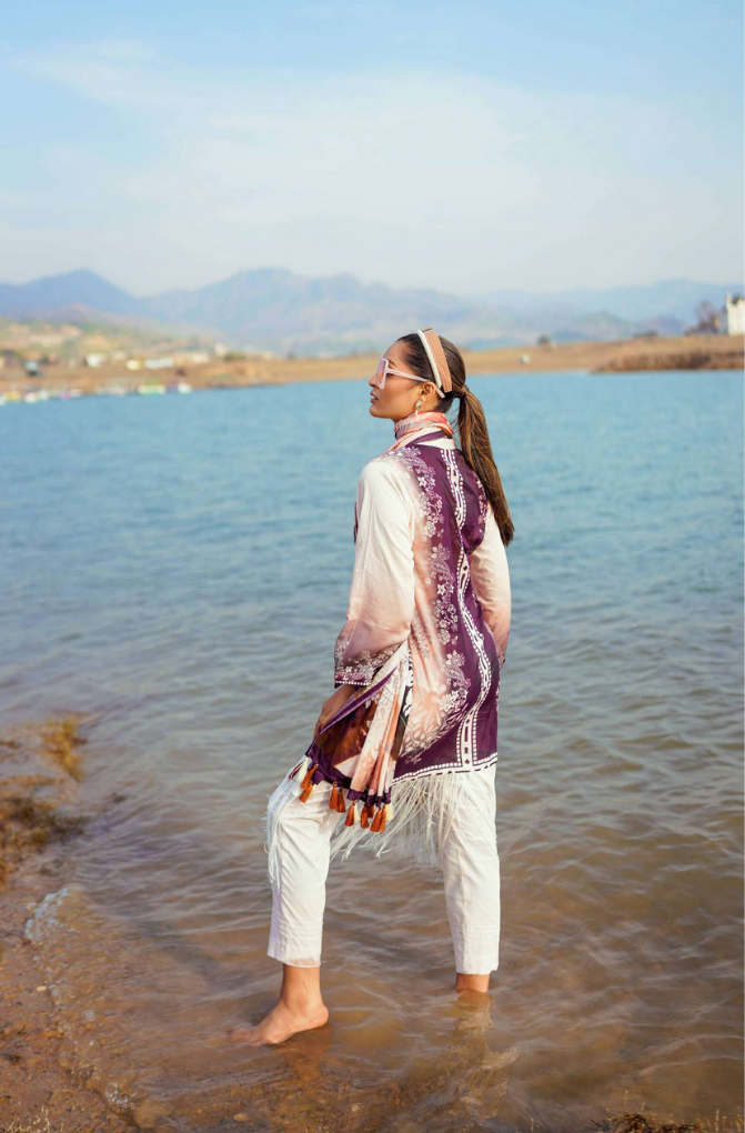3-PC Tehwar By Paltar Printed Lawn