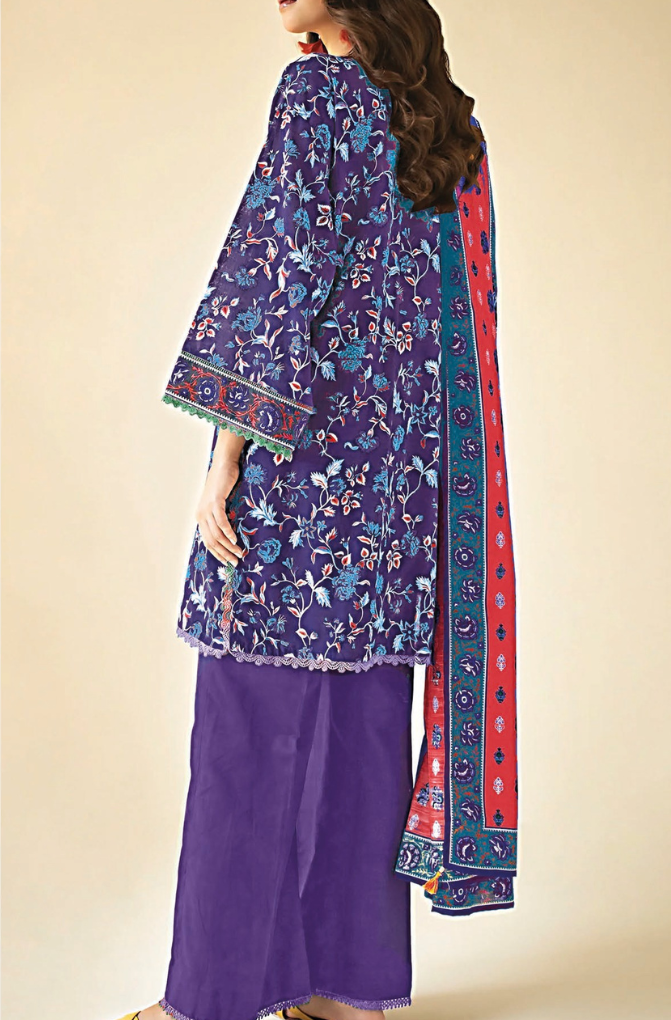3-PC Orient Printed Summer Collection