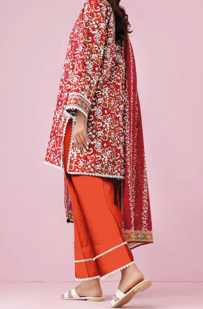 3-PC Orient Printed Summer Collection
