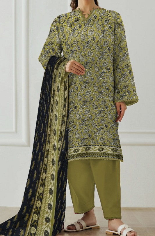 3-PC Orient Printed Summer Collection