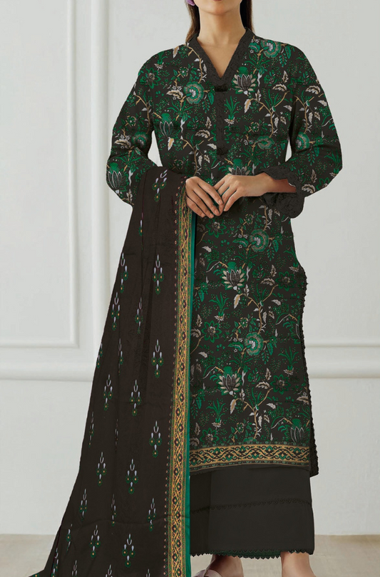 3-PC Orient Printed Summer Collection
