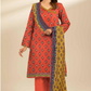 3 Piece - Sapphire Printed Fabric