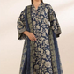 3 Piece - Sapphire Printed Fabric
