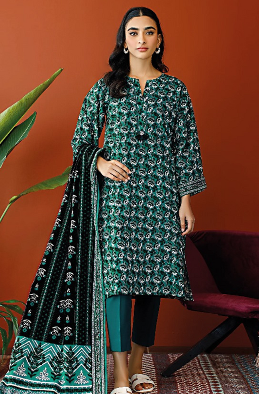 3-PC Orient Printed Summer Collection